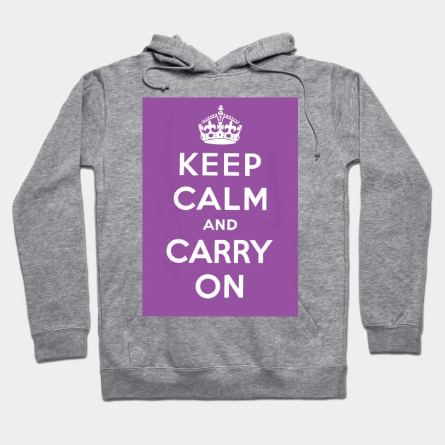 Keep Calm and Carry On Hoodie by nickemporium1